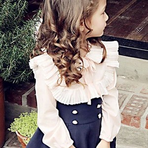 Envío Gratis: Camisa de Moda para Niñas con Volantes, Compra Ropa de China - Product Image 2