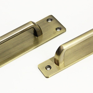 O'Leeford Surface Mounted Door Handle 419 Modern Minimalist <b>Sliding</b> Door Handle Easy Installation For Wooden Room Doors - Product Image 3