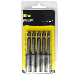 Extended <b>Bit</b> <b>Set</b> 75mm Hex Shank Steel <b>Screwdriver</b> <b>Bits</b> for Electric Tools - Product Image 3