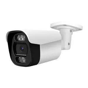 5MP PoE Kamera CCTV Peluru Deteksi Gerak Warna Super Vu Colorvue Colorvu Kamera Jaringan IP Tetap Dalam Ruangan Luar Ruangan