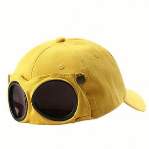 Gorra de Béisbol Decorativa Estilo Piloto Deportivo con Tela Común para Adultos Unisex - Product Image 3