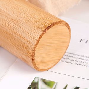 Distributeur de savon en bois de bambou, pompe manuelle, distributeur de savon liquide de bureau pour savon pour les mains, shampoing, gel douche - Product Image 3