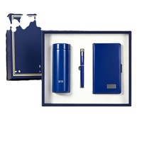 Business-Geschenkset Edelstahl-Regenschirm Firmen-Souvenir Geschenkbox für Mitarbeiter-Promotion Geschäftsstil