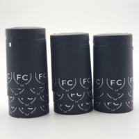 Bouchons et couvercles de bouteilles de vin en PVC de qualité alimentaire, thermorétractables, étanches, avec logo personnalisé pour le scellage du whisky, de la vodka et du jus
