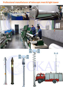 <span class=keywords><strong>Camion</strong></span> <span class=keywords><strong>de</strong></span> <span class=keywords><strong>pompier</strong></span> pour véhicule Éclairage d'urgence Mât <span class=keywords><strong>de</strong></span> lumière télescopique pneumatique Tour d'éclairage mobile - Product Image 6