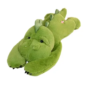 Bantal hewan lengan panjang 60cm dengan partikel tertimbang jerapah beruang dinosaurus panda koala boneka & mainan mewah