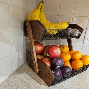 Корзина для фруктов, 2 уровня