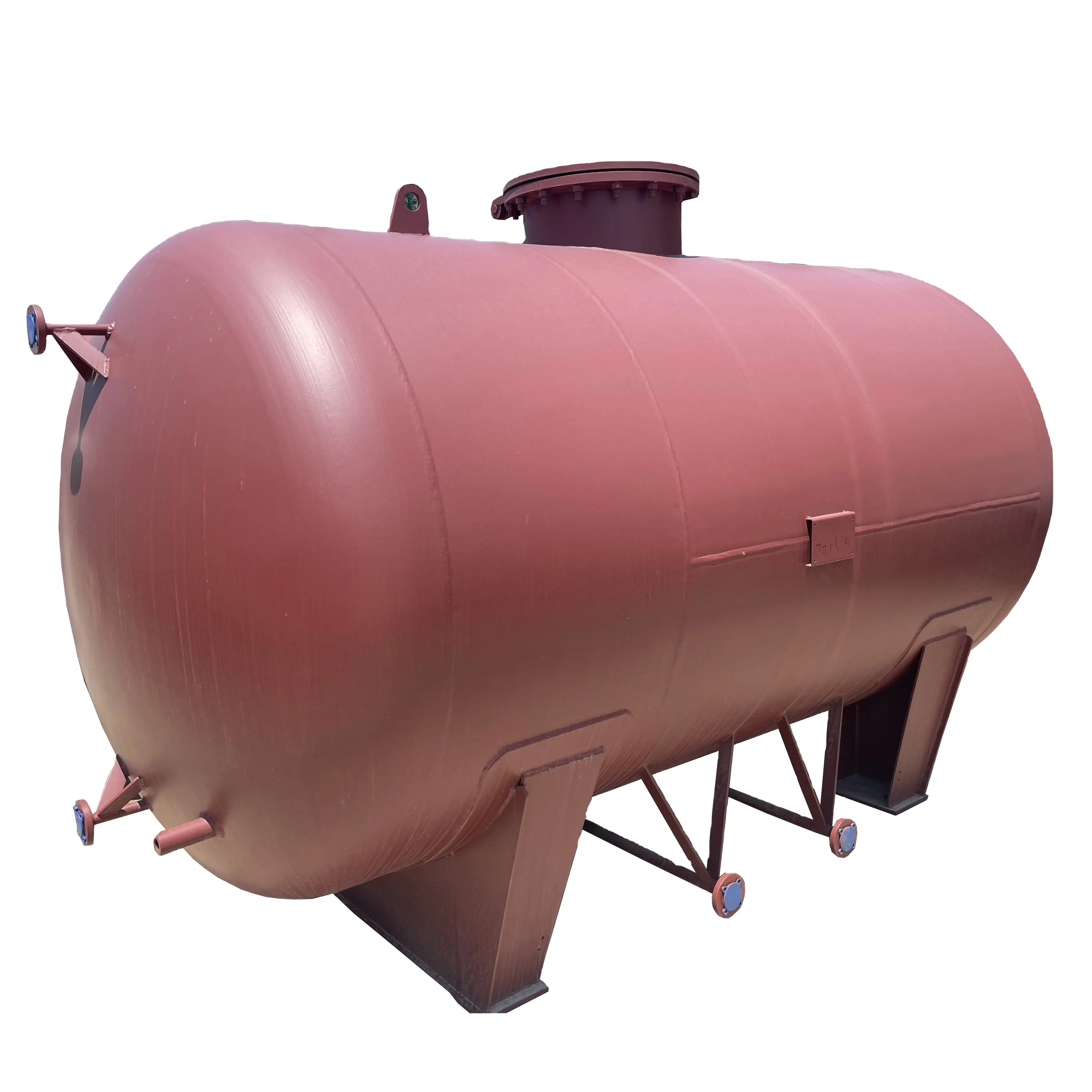 Customized Volume High Capacity Horizontal LPG Storage Tank Cheap Petroleum Gas Station