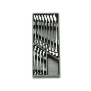 Assortiment de 12 clés mixtes à cliquet Beta T45 en plateau thermoformé ABS rigide - Product Image 1