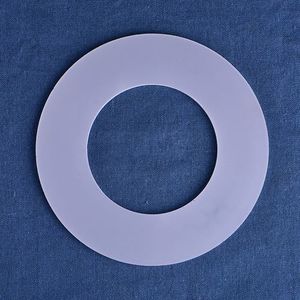 Service de découpe sur mesure d'anneaux semi-conducteurs en verre de quartz transparent, taille 2-150 mm, épaisseur 0,1-10 mm, anneau à pas - Product Image 1