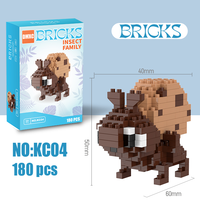 Juego de Bloques de Construcción de Plástico ABS con Diseño de Mariposa e Insecto, Juguete Educativo para Mayores de 4 Años, Juego de Construcción para Padres e Hijos, 40 Piezas