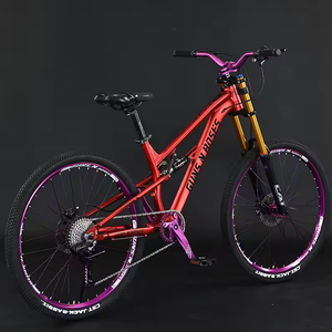 Ingrosso di Fabbrica Mountain Bike Soft Tail in Lega di Alluminio da 27,5 e 26 Pollici con Freno a Disco a Olio e Ammortizzatori - Product Image 6