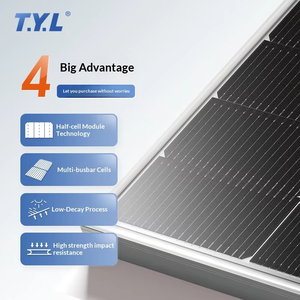 Panel Solar Monocristalino Tipo N de 40W-720W de Amplio Rango de Potencia, Módulo de Alta Eficiencia para Techos de Viviendas, Autocaravanas y Energía de Red - Product Image 2