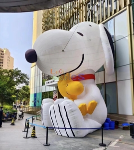 Snoopy Gonfiabile Gigante all'Ingrosso, Grande e Adorabile Modello Gonfiabile Natalizio a Forma di Cane Cartoon per Pubblicità, Promozione e Decorazione - Product Image 6