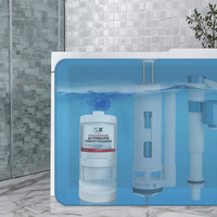 Vente en gros 350ml liquide de rinçage automatique nettoyant pour toilettes longue durée et désodorisant pour cuvettes de toilettes