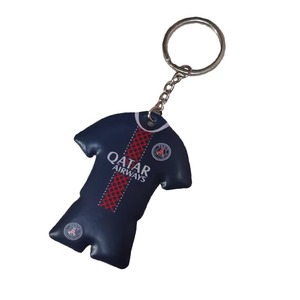Nuevo Estilo Llavero de Cuero con Diseño de <span class=keywords><strong>Camiseta</strong></span> de Fútbol para Aficionados, Colgante para Bolsa - Product Image 6