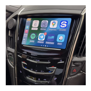 Interface vidéo sans fil CarPlay pour XTS CTS XT5 2014 2015 2016 2017 avec Android Auto et fonction miroir téléphone - Product Image 1