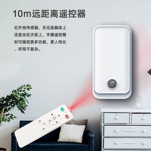 Sistema de aire fresco montado en la pared Dongtu Electric Appliances D150 220V con intercambiador de calor total de flujo bidireccional para HVAC doméstico - Product Image 4