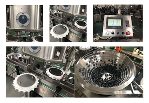 Línea pequeña de aceite caliente para botellas y llenador de barrena líquida <span class=keywords><strong>Macasa</strong></span> Cream Coudre Pour Fille De 9Ans máquina de llenado - Product Image 6