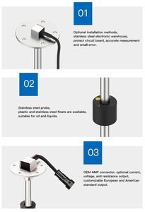 غلاف صلب مقاوم للصدأ قوي كبير عالمي كهربائي بمرسل مستوى خزان مياه الوقود - Product Image 4
