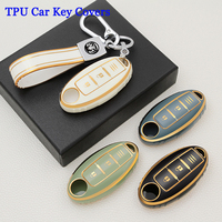 Étui de protection complet pour clés de voiture à 3 boutons Protecteur de porte-clés pour Volkswagen Accessoires Couvre-clés en silicone