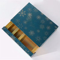 Boîtes carrées personnalisables haut de gamme en papier kraft recyclable, imperméables, adaptées aux aliments, avec doublure en éponge, fermeture magnétique et pelliculage mat