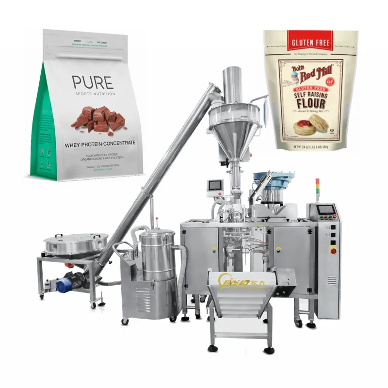 Mini Automatic Powder Pouch Doy Filling Sealing Packaging Machine for doypack bag packing machine