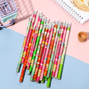 Vente en gros de crayons ronds à fleurs pour cadeau d'enfant pour les élèves de <span class=keywords><strong>la</strong></span> maternelle - Product Image 2
