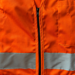 Gilet de sécurité réfléchissant orange CITICITY pour la construction, vêtements de travail haute visibilité, gilet de sécurité pour ingénieurs, gilet de travail avec réflecteurs - Product Image 4