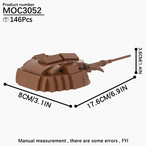 Animaux de la ferme, <span class=keywords><strong>crabe</strong></span> <span class=keywords><strong>à</strong></span> sabots, animal marin, blocs de construction MOC, jouets DIY pour enfants MOC3052 - Product Image 3