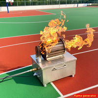 Allumage automatique Portable petit bassin d'incendie équipement de démonstration de flamme utilisation d'extincteur accessoires de lutte contre l'incendie