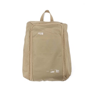 FI-030 Bolsa de almacenamiento para calzado deportivo, mochila negra textil portátil con cierre de cremallera - Product Image 3