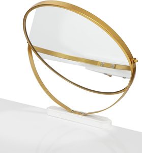 Schminktisch One Teiliges Set Mit <strong>Hocker</strong> and Drehbarem Spiegel-Customized Modern <strong>Design</strong> Wood Material - Product Image 3