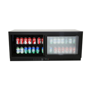High Quality Supermarket Black Beverage Drink Refrigerator Yogurt Shelf Treated Display Cooler - Product Image 3