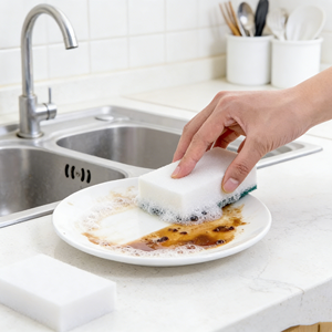 ฟองน้ำเมลามีนทำความสะอาดแบบใหม่ ดีไซน์ใหม่ ขายส่ง ฟองน้ำนาโนทำความสะอาด ฟองน้ำเมลามีน - Product Image 3