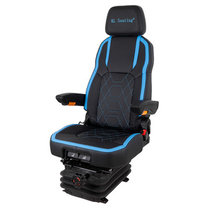 Asiento de excavadora con suspensión mecánica y empalme de colores para piezas de maquinaria de construcción - Product Image 2