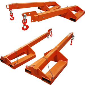 Hualong Stone Machinery, nueva grúa móvil, extensión, carretilla elevadora, gran oferta, horquillas montadas en horquilla, Material de acero - Product Image 3