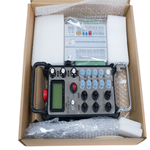 Vente directe usine : Télécommande industrielle sans fil 433 MHz IP67 pour grue, soudage et rotation, avec joysticks et bouton d'arrêt d'urgence - Product Image 5