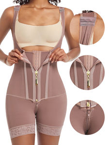 Langqin Corsetto Modellante a Doppia Compressione, Body Contenitivo a Vita Alta, Effetto Push-Up, Chiusura con Cerniera Frontale, Asciugatura Rapida e Traspirante - Product Image 6
