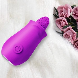 YAQU fábrica al por mayor recargable multifrecuencia lamiendo lengua vibrador juguetes íntimos Brinquedos Sexuais - Product Image 1
