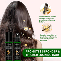 100% Organik 120ml Minyak Rambut Batana Honduras Tanpa Pemurnian Logo Kustom Pertumbuhan Rambut Cepat Minyak Batana Mentah Cold Pressed Set Perawatan Rambut
