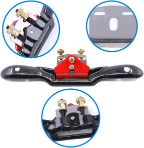 Afeitado de radios ajustable de 10 pulgadas con hoja de corte de Metal de base plana herramienta manual de trabajo de madera para trabajo de madera artesanal - Product Image 1