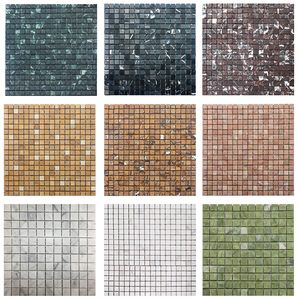 Vente en gros de carreaux de mosaïque en marbre grain de bois gris mosaïque en pierre grise polie <span class=keywords><strong>pour</strong></span> décoration murale salle de bain et salle de <span class=keywords><strong>douche</strong></span> - Product Image 5