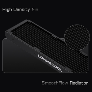 LOVINGCOOL alta eficiencia 360mm <span class=keywords><strong>CPU</strong></span> AIO líquido enfriador 5V Infinite Halos ARGB Aura Sync <span class=keywords><strong>Gaming</strong></span> enfriador de agua para computadora de escritorio - Product Image 5