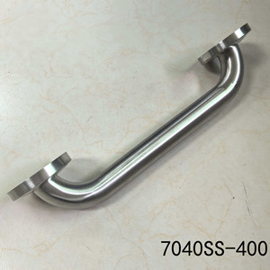 ราวจับสแตนเลส 400 มม. ติดผนัง กันลื่น สำหรับห้องน้ำ ดีไซน์มินิมอล - Product Image 4