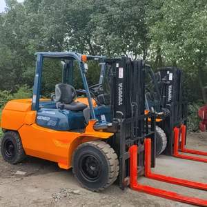 מלגזה תעשייתית משומשת של טויוטה, <span class=keywords><strong>5</strong></span> טון, צריכת דלק נמוכה, מלגזה משומשת אמינה מסדרת 8F - Product Image 2