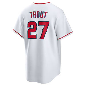 Maillots de baseball 2026 Los Angeles 27 <span class=keywords><strong>Mike</strong></span> <span class=keywords><strong>Trout</strong></span> 6 Anthony Rendon - Product Image 6