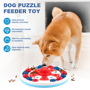 Nuevo Plato de Alimentación Lenta para Perros - Plato Antiasfixia para Mascotas, Ayuda a la Digestión y al Entrenamiento, Hecho de Material PP Seguro para Alimentos - Product Image 1
