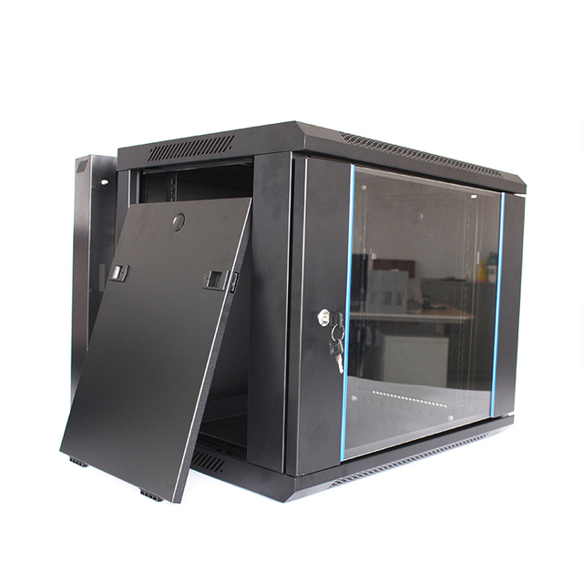 High Quality Low Price Standard 19 Inch Double Section Wall Mount 9U 12U Rack ODF Network Cabinet