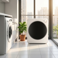 Nouvelle Machine de Séchage de Vêtements Électrique Automatique en Acier Inoxydable 2026 pour Usage Domestique